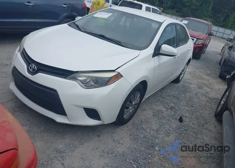 2014 Toyota Corolla L z USA, uszkodzony, nr VIN 5YFBURHE1EP124003